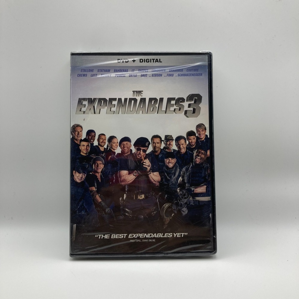 The Expendables 3 DVD Digital Lionsgate 2014‎ Action Movie Brand New Sealed